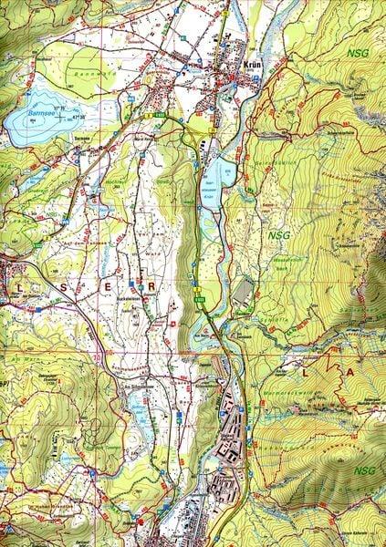 Produktbild: Mittenwald 1:25 000