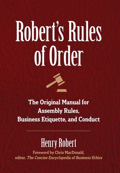 Produktbild: Robert's Rules of Order