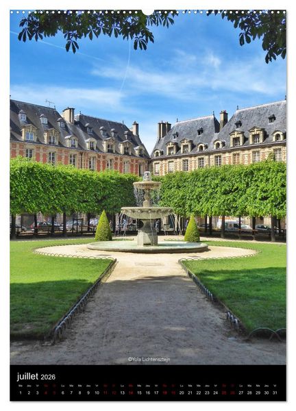 Produktbild: Paris, ce suppl&eacute;ment d'&acirc;me (Calendrier mural 2026 DIN A2 horizontal) calendrier de bureau