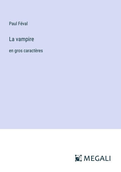 Produktbild: La vampire