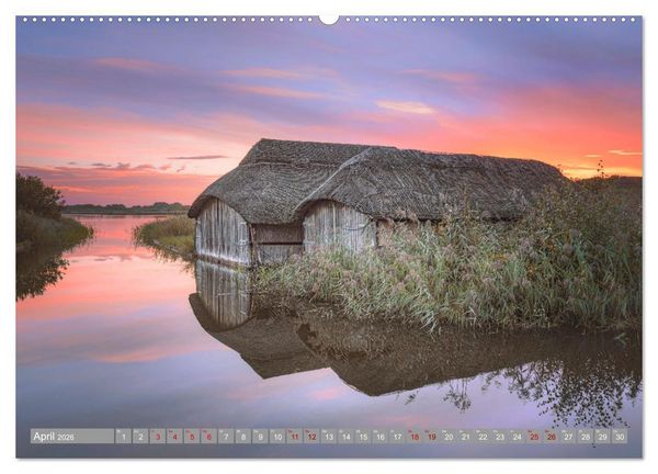 Produktbild: Norfolk - Ostengland: Von der Nordseek&uuml;ste durch das Marschland (hochwertiger Premium Wandkalender 2026 DIN A2 quer), Kunstdruck in Hochglanz