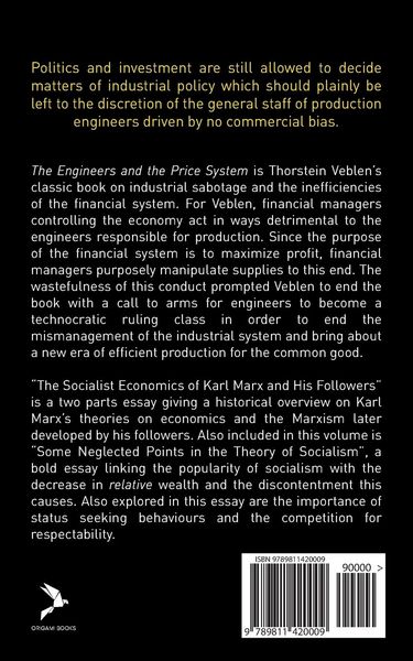 Produktbild: The Engineers and the Price System / The Socialist Economics of Karl Marx and His Followers