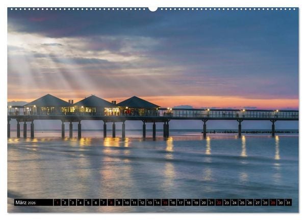 Produktbild: Die Ostseek&uuml;ste in Mecklenburg-Vorpommern (Wandkalender 2026 DIN A2 quer), CALVENDO Monatskalender