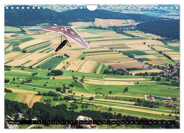 Produktbild: Drachenfliegen - Die Welt aus neuer Perspektive erleben (Wandkalender 2026 DIN A4 quer), CALVENDO Monatskalender