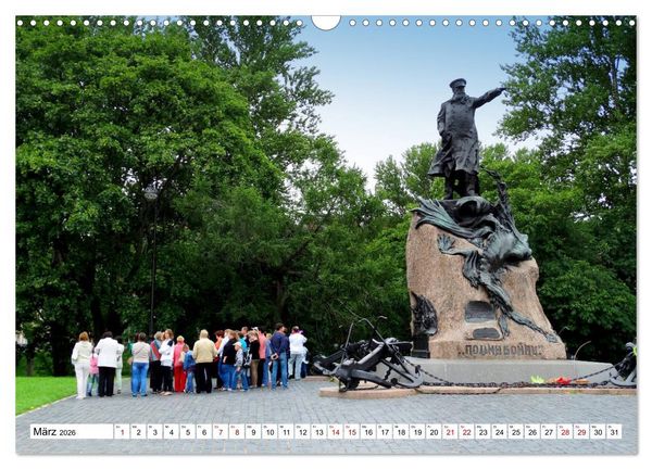 Produktbild: Festungsstadt Kronstadt - Schl&uuml;ssel zu Sankt Petersburg (Wandkalender 2026 DIN A3 quer), CALVENDO Monatskalender
