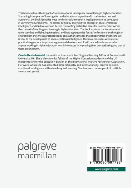 Produktbild: Developing Socio-Emotional Intelligence in Higher Education Scholars