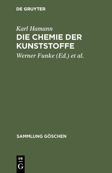 Produktbild: Die Chemie der Kunststoffe