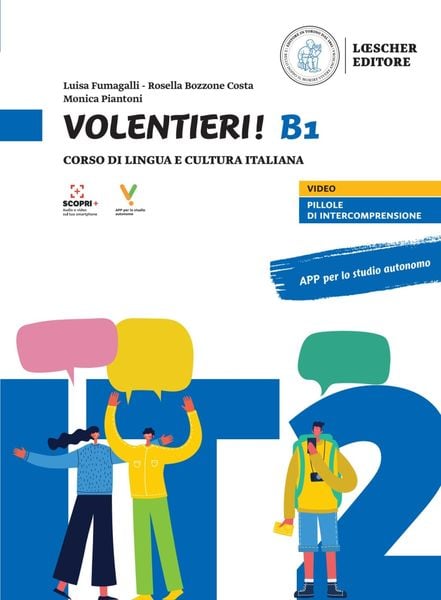 Volentieri! B1 - Edizione ibrida, Taschenbuch von , Klett Sprachen GmbH, 9783125251687