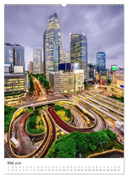 Produktbild: Japan - Die spannende Insel im Pazifik. (hochwertiger Premium Wandkalender 2026 DIN A2 hoch), Kunstdruck in Hochglanz