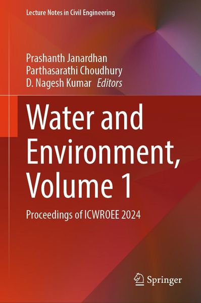 Produktbild: Water and Environment, Volume 1