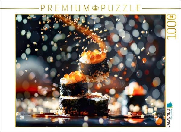 CALVENDO Puzzle Sushi | 1000 Teile Lege-Größe 64x48cm Foto-Puzzle für glückliche Stunden