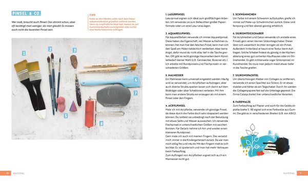 Produktbild: Gl&uuml;cklich kreativ &ndash; Zwei B&uuml;cher im Bundle: 37 Mixed-Media-Motive malen