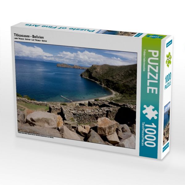 CALVENDO Puzzle Titicacasee - Bolivien | 1000 Teile Lege-Größe 64x48cm Foto-Puzzle für glückliche Stunden
