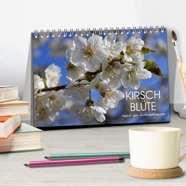 Produktbild: Kirschbl&uuml;te rund um Witzenhausen (Tischkalender 2026 DIN A5 quer), CALVENDO Monatskalender