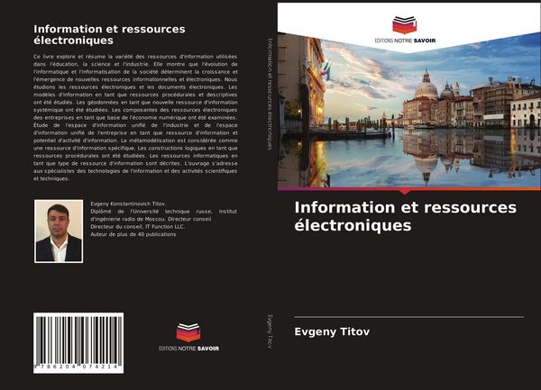 Produktbild: Information et ressources &eacute;lectroniques
