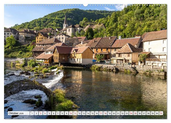 Produktbild: Frankreich - Franche-Comt&eacute; (hochwertiger Premium Wandkalender 2026 DIN A2 quer), Kunstdruck in Hochglanz