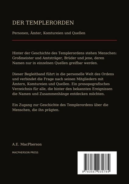 Produktbild: Der Templerorden