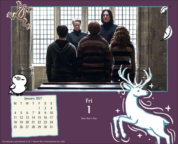 Produktbild: Harry Potter Tagesabrei&szlig;kalender 2027