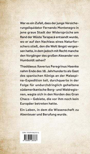 Produktbild: Thaddaeus Xaverius Peregrinus Haenke