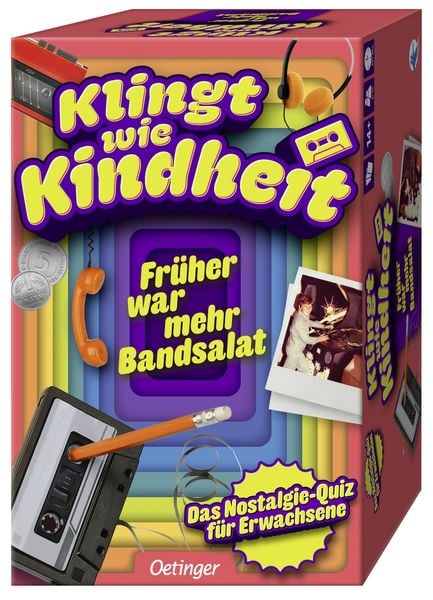 Produktbild: Klingt wie Kindheit. Fr&uuml;her war mehr Bandsalat