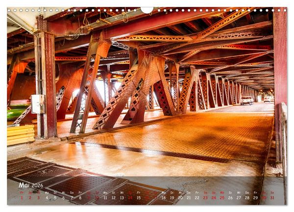 Produktbild: Chicago - Stadt der Ebenen (Wandkalender 2026 DIN A3 quer), CALVENDO Monatskalender