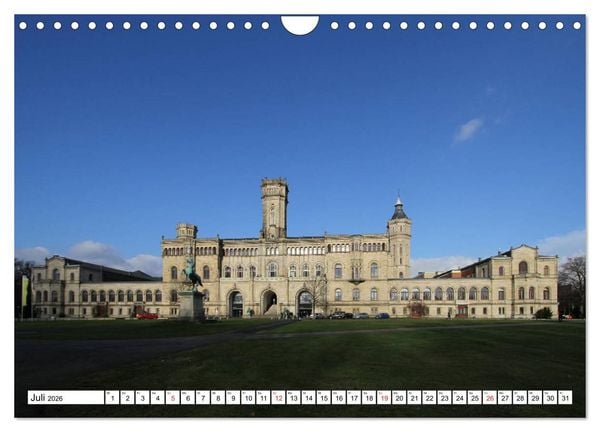 Produktbild: Hannover - besondere Ansichten einer Stadt (Wandkalender 2026 DIN A4 quer), CALVENDO Monatskalender