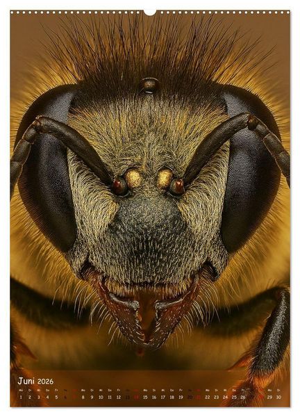 Produktbild: Makromonster - Sch&ouml;nheit im Detail (hochwertiger Premium Wandkalender 2026 DIN A2 hoch), Kunstdruck in Hochglanz