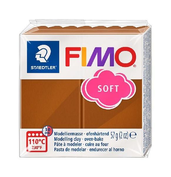 Produktbild: Modelliermasse FIMO soft &brvbar; caramel, 57 g