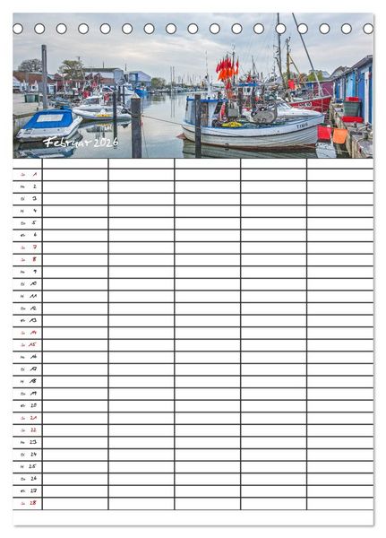 Produktbild: Timmendorfer Strand - Ostsee Urlaubsparadies (Tischkalender 2026 DIN A5 hoch), CALVENDO Monatskalender