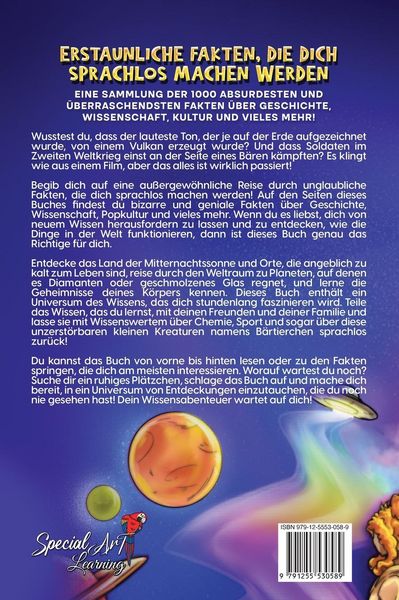 Produktbild: Erstaunliche Fakten, die dich sprachlos machen werden