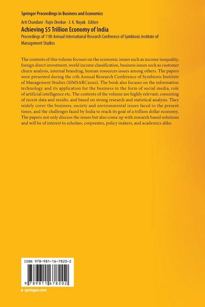 Produktbild: Achieving $5 Trillion Economy of India