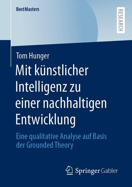Produktbild: Mit k&uuml;nstlicher Intelligenz zu einer nachhaltigen Entwicklung
