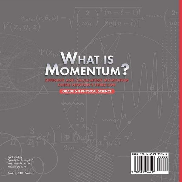 Produktbild: What is Momentum? Defining and Calculating Momentum Using Newton's Third Law | Grade 6-8 Physical Science