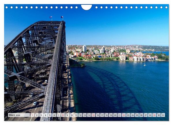 Produktbild: SYDNEY Australiens Traummetropole (Wandkalender 2026 DIN A4 quer), CALVENDO Monatskalender
