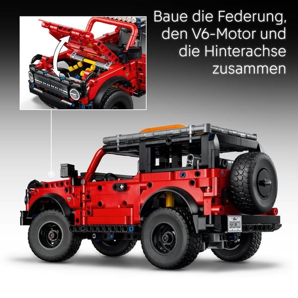 Produktbild: LEGO Technic Ford Bronco Offroader 42213 &ndash; Modellauto ab 9 Jahren