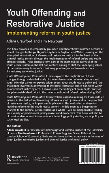 Produktbild: Youth Offending and Restorative Justice
