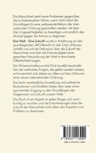 Produktbild: Eine Welt &mdash; Eine Zukunft