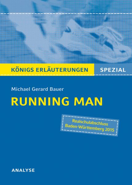 Produktbild: Bauer, M: Running Man - Textanalyse