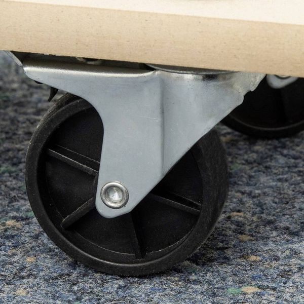 Meister Werkzeuge 0820040 Transportroller MDF Traglast (max.): 200 kg 110 mm Anzahl Lenkrollen 4