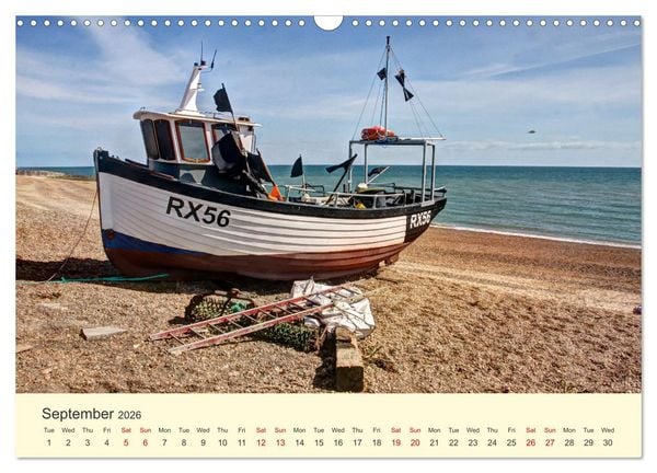 Produktbild: The Hastings Fishing Fleet (Wall Calendar 2026 DIN A3 landscape), CALVENDO 12 Month Wall Calendar