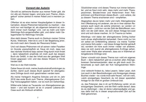 Produktbild: Alleingeborener Drilling Du Bist Nicht Allein