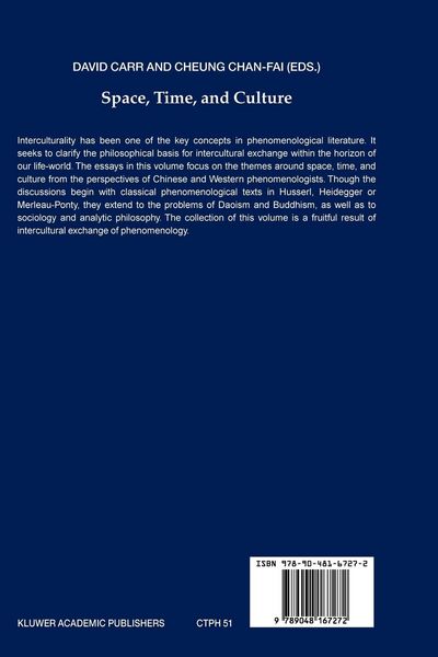 Produktbild: Space, Time and Culture
