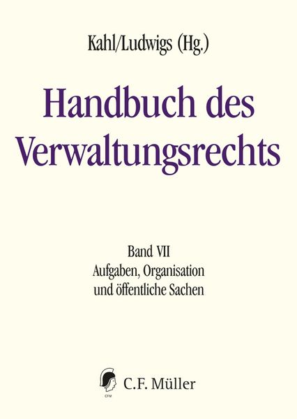Produktbild: Handbuch des Verwaltungsrechts