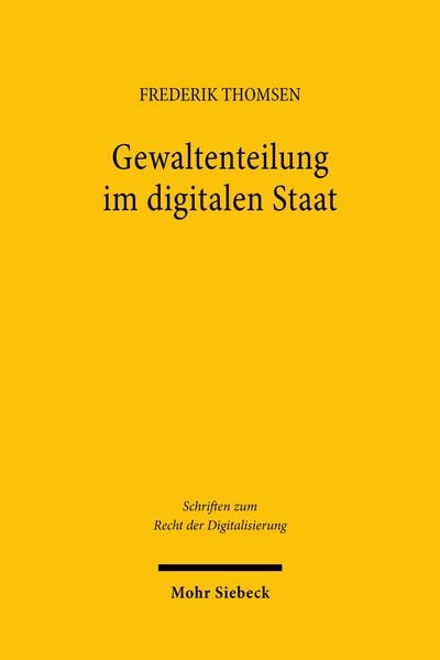 Produktbild: Gewaltenteilung im digitalen Staat