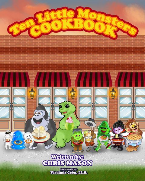 Produktbild: Ten Little Monsters Cookbook