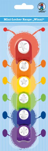 URSUS Mini-Locher 'Raupe Winni'