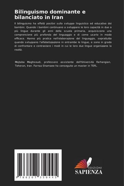 Produktbild: Bilinguismo dominante e bilanciato in Iran