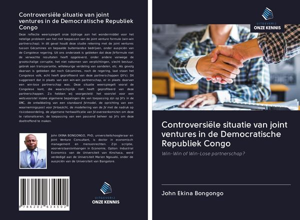 Produktbild: Controversi&euml;le situatie van joint ventures in de Democratische Republiek Congo