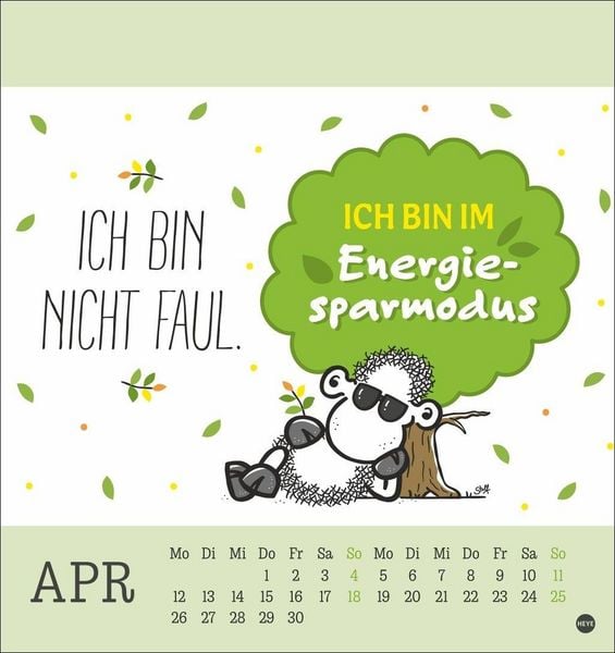 Produktbild: sheepworld Postkartenkalender 2027