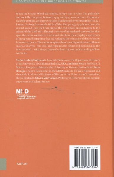 Produktbild: Seeking Peace in the Wake of War